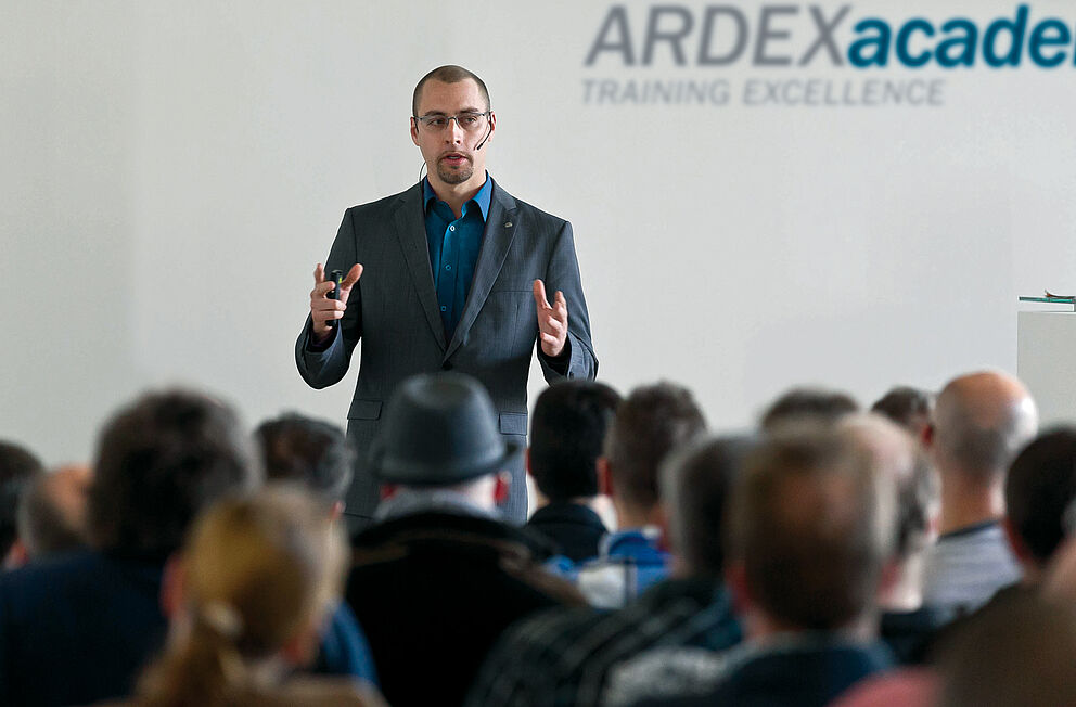 ARDEX ACADEMY Vortrag ARDEX ACADEMY Vortrag